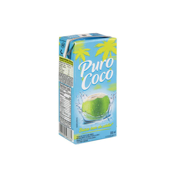 Água de coco 200ml l Puro coco
