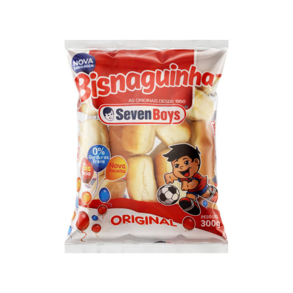 Bisnaguinha tradicional 300g l Seven Boys