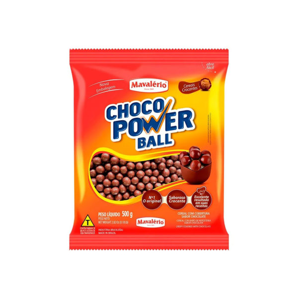 Chocoball de chocolate ao leite 100g l Choco power ball