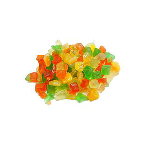 Frutas cubinho cristalizado 100g