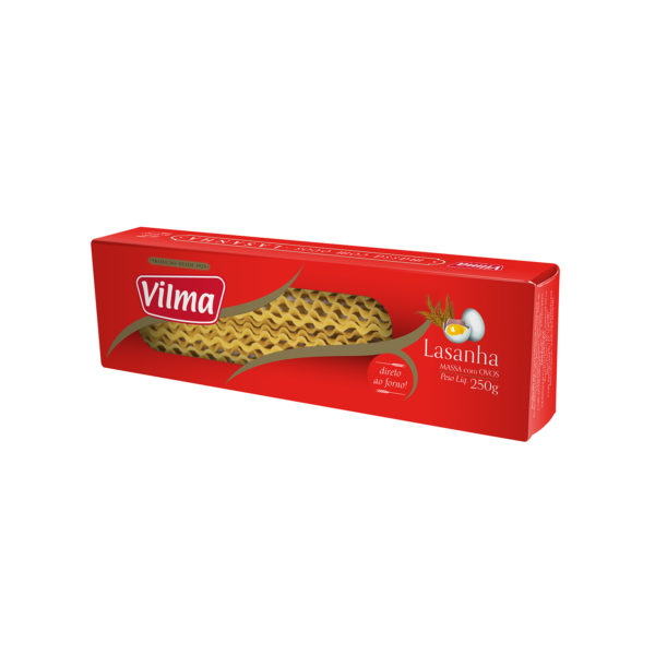 Massa lasanha com ovos 250g l Vilma