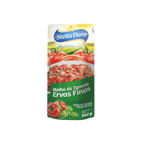 Molho de tomate com ervas finas 340g l Stella D'oro