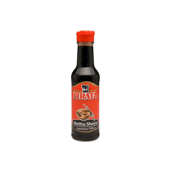 Molho shoyu pet 150ml l Pirata