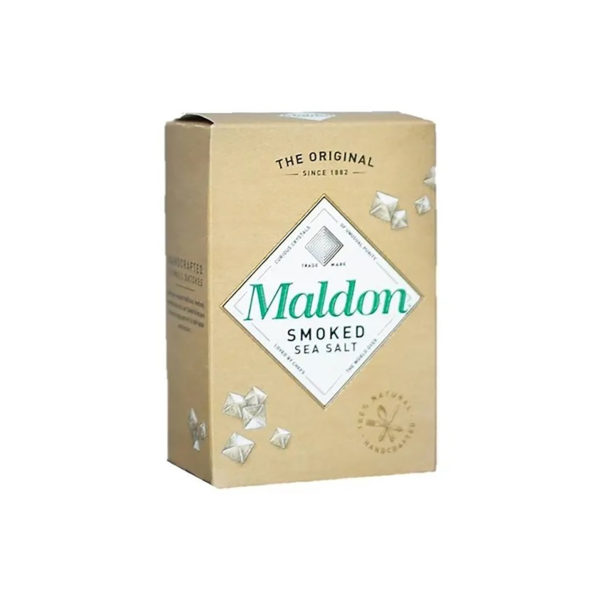 Sal Marinho Defumado Inglês 125g l Maldon Smoket