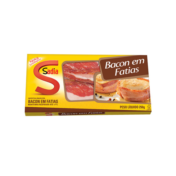 Bacon em fatias 250g l Sadia