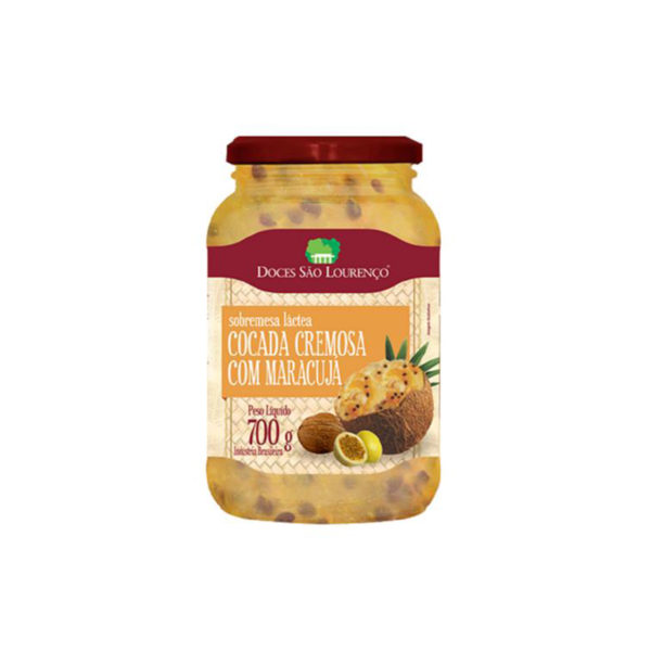 Cocada com maracujá 700g l São Lourenço