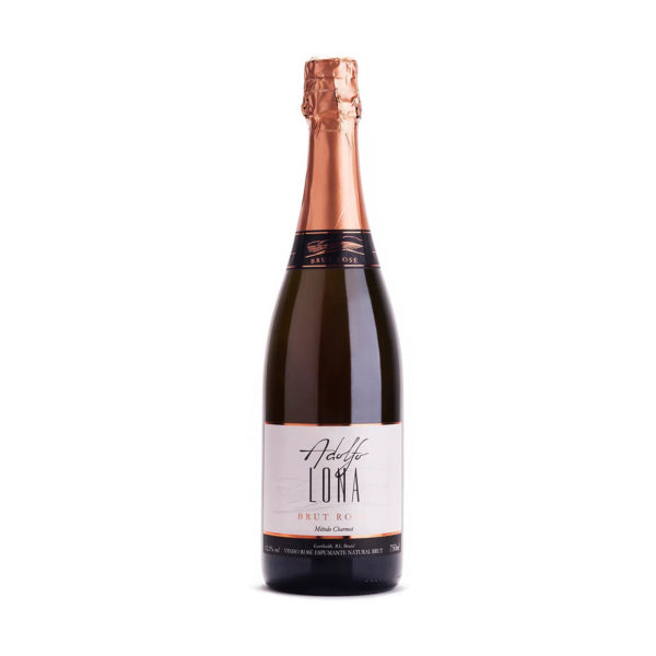 Espumante brut rose natural  750ml l Adolfo Lona