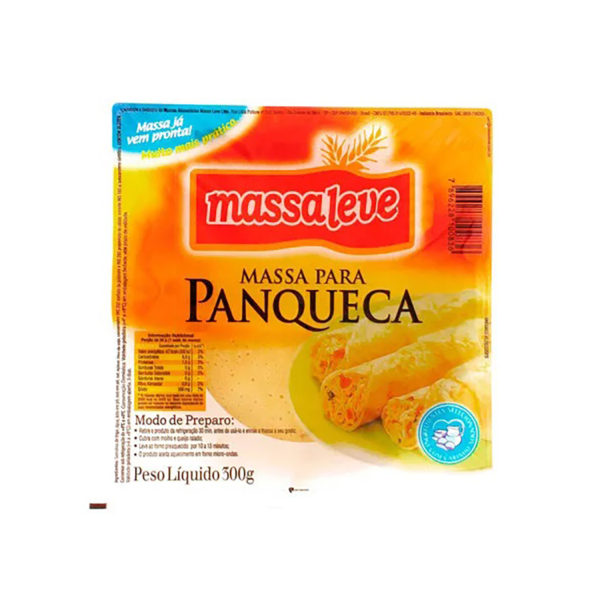 Massa panqueca 300g l Massa Leve