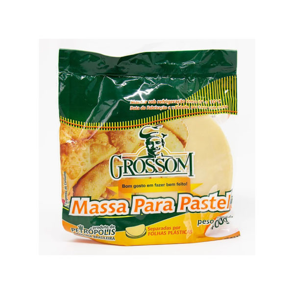 Massa para pastel tradicional 400g l Grossoni