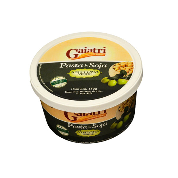 Pasta de soja gaiatri azeitona verde 150g
