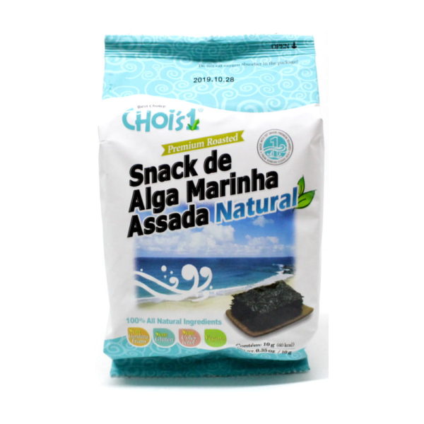 Snack de Alga Marinha Assada Natural 10g