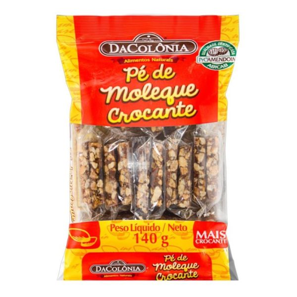 Pé de Moleque crocante Dacolônia140g
