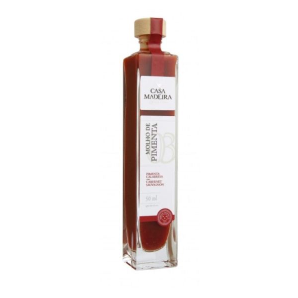 Molho de Pimenta Calabresa C. Suavignon Casa da Madeira 100g
