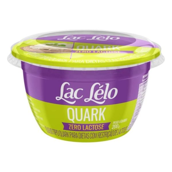 Queijo tipo Quark Zero Lactose Lac Lélo 200gr