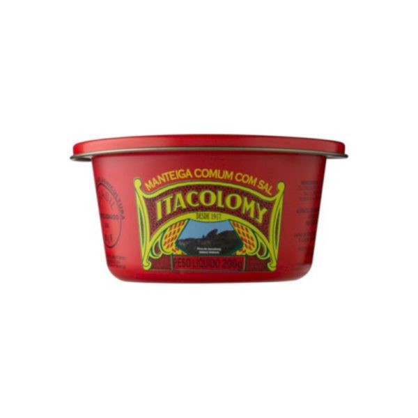 Manteiga Itacolomy com sal 200g