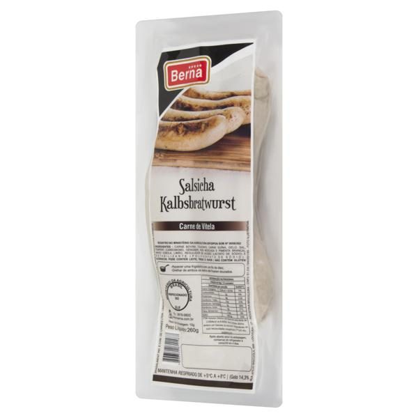 Salsicha Kalbsbratwurst Berna 260g