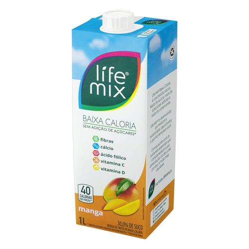 Suco Life Mix Manga baixa caloria 1lt